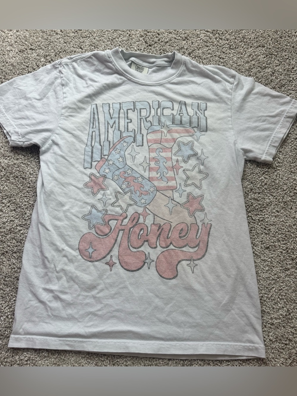Comfort Colors “American Honey” shirt - S